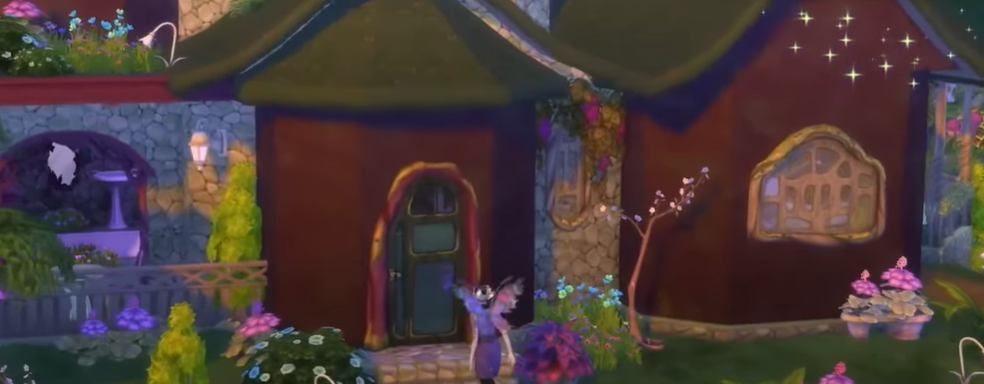 Вышел трейлер нового мира The Sims 4 из DLC «Волшебство природы» про фей и болезни