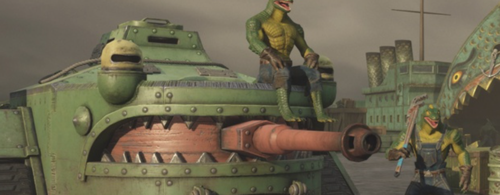 Авторы «Русы против ящеров 2» назвали релизное окно и показали врагов, вооружившихся технологиями рептилоидов