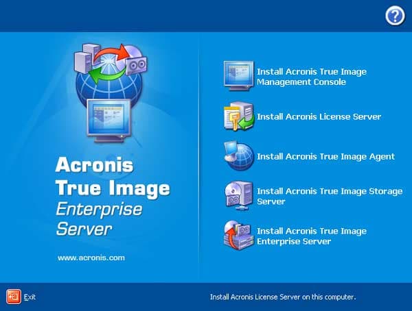 Установка Enterprise Server