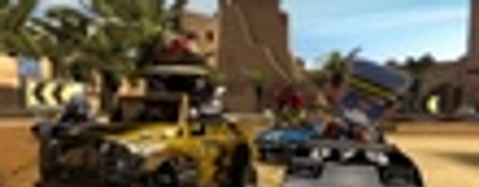 Сплитскрин для четверых в ModNation Racers