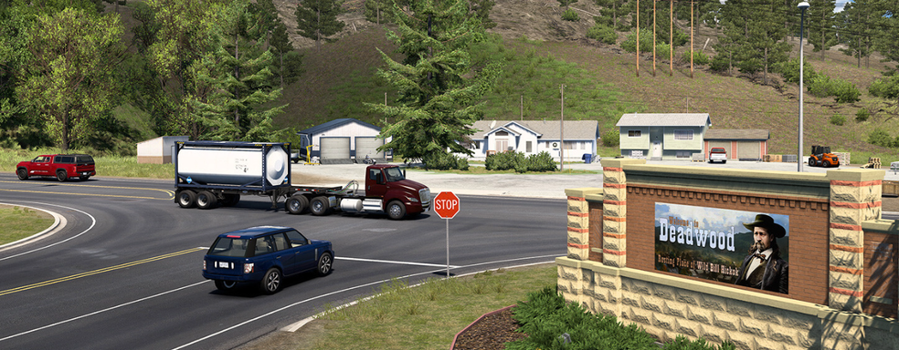 Показали Южную Дакоту в American Truck Simulator и тех, кто разрабатывает новый штат