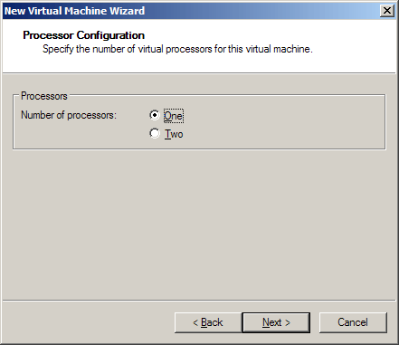 Мастер создания виртуальной машины