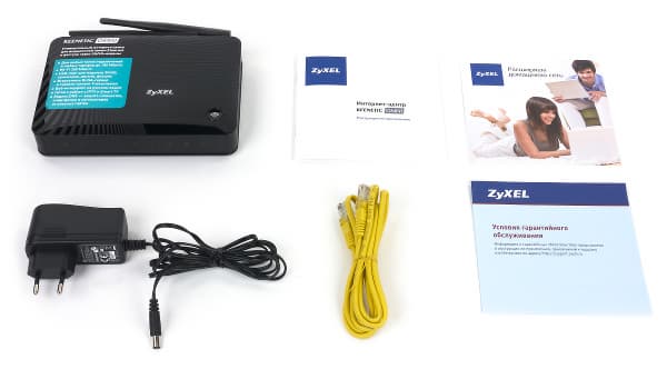 Комплект поставки Zyxel Keenetic Omni Комплект поставки Zyxel Keenetic Omni