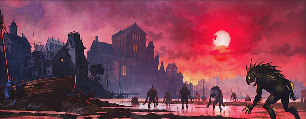 Открылся предзаказ на дополнение «Заговор в Инсмуте. Кампания» для настолки «Ужас Аркхэма. Карточная игра»