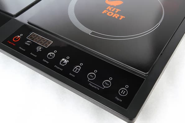 двухконфорочная индукционная плита Kitfort KT-109