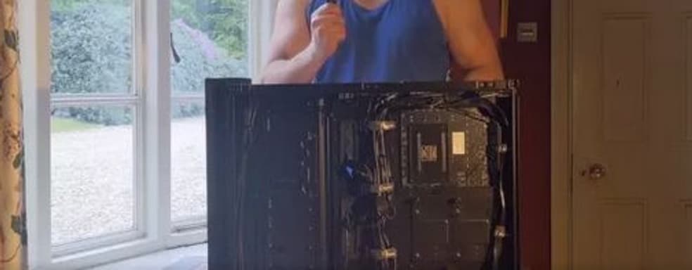 Суперкомпьютер для Супермена – Генри Кавилл показал, как собирает РС с видеокартой GeForce RTX 2080 Ti