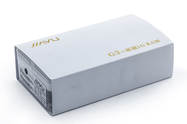 Упаковка коммуникатора Обзор Jiayu G3. Упаковка коммуникатора