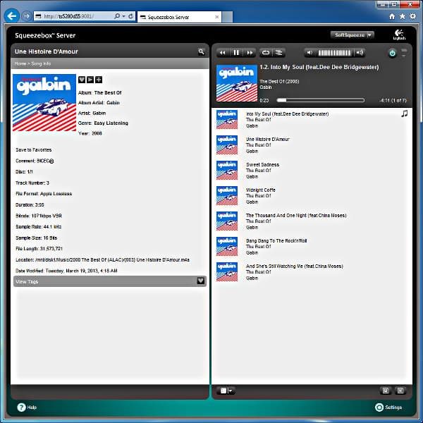 Сервер Squeezebox в Buffalo TeraStation 5200 Сервер Squeezebox в Buffalo TeraStation 5200