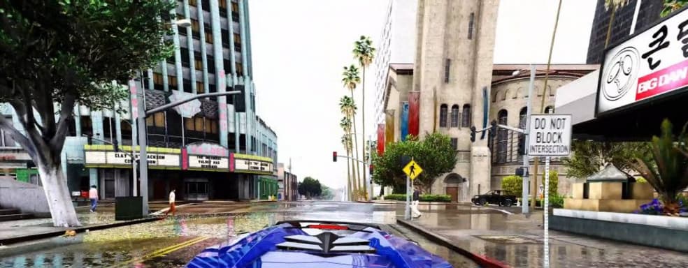 GTA нового поколения – вот так выглядит Grand Theft Auto V с различными модами, улучшающими графику