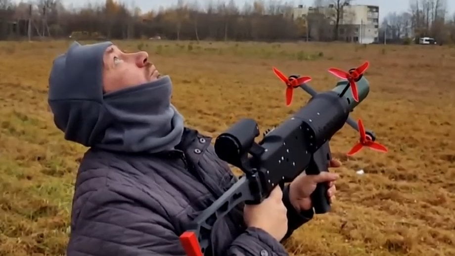 Перехватчик дронов  «Молот» 