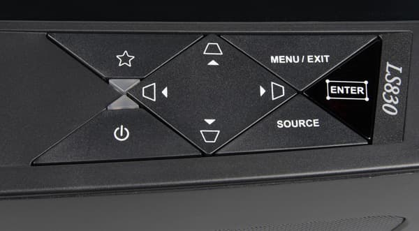 DLP-проектор ViewSonic LS830, контрольная панель