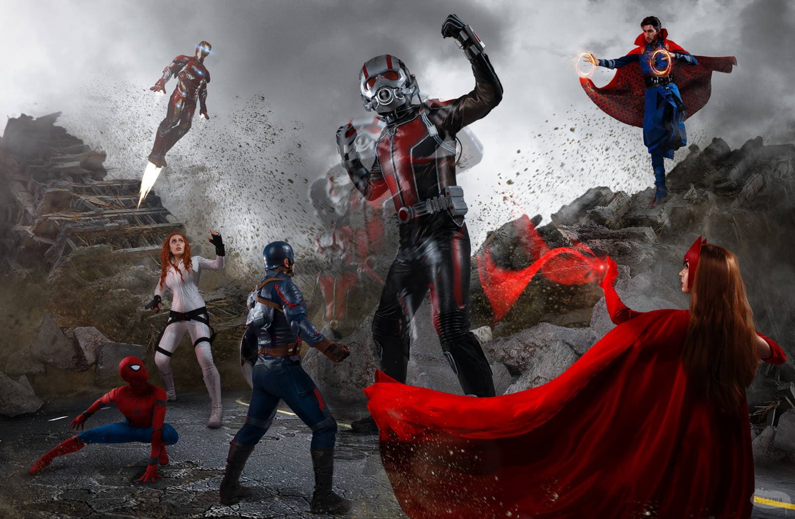  Фотограф: VESANIA. Косплееры: Антон Гарагуля, Кристина «Risa San» Борисова, Hitman Horn, Алексей Павлов, Dalek Tyler, Анна «Annet_cosplay» Черемисинова, Сергей Нуждов 