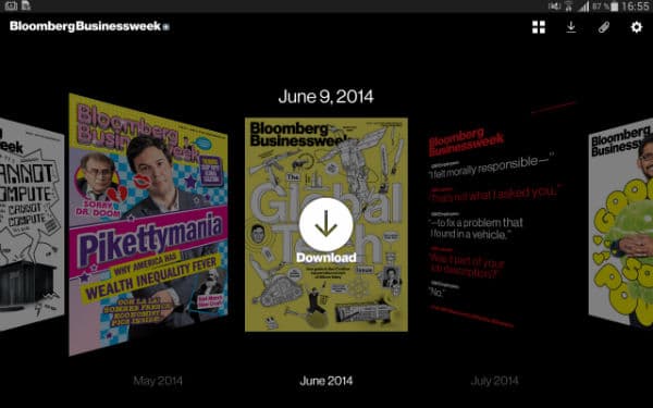 Скриншот Samsung Galaxy Tab S 8.4