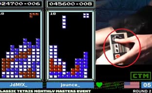 Player breaks world record in Tetris at his first tournament