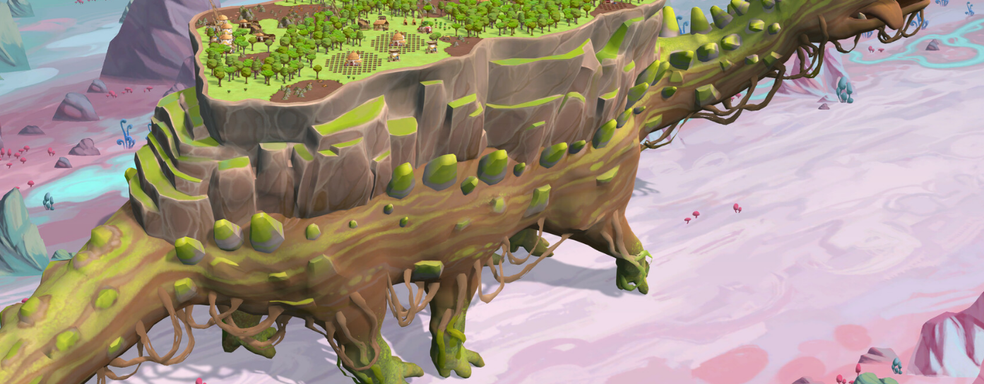 Вышла полная версия The Wandering Village — симулятора постройки города на спине огромного существа
