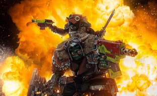 Зелёная волна приближается: косплееры превратились в орка и гретчина из Warhammer 40,000