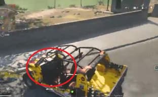 В Call of Duty: Warzone машина ездит без водителя