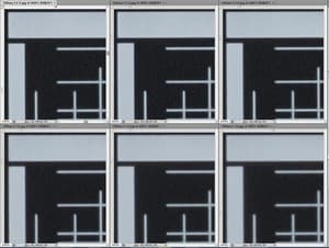 фокусное расстояние 150 мм, центр кадра