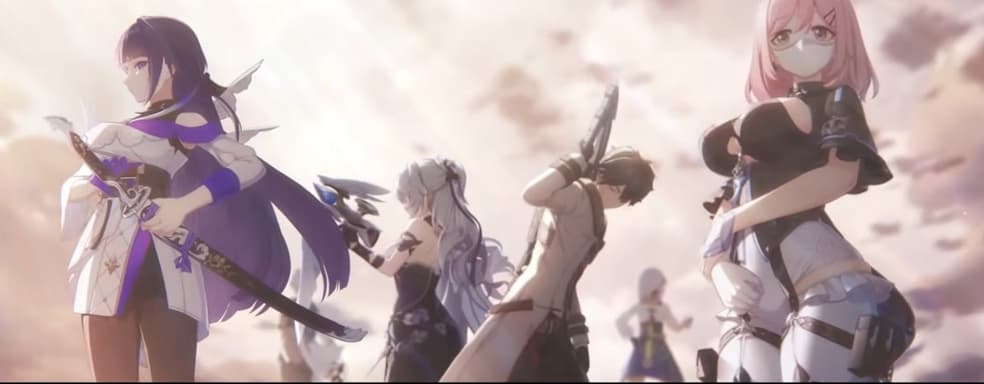 Аниме-девочки в космическом поезде — официально анонсирована новая игра от создателей Genshin Impact