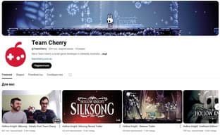 Троллинг или скорый показ Silksong? Разработчики Hollow Knight сменили, а затем вернули баннер на YouTube-канале