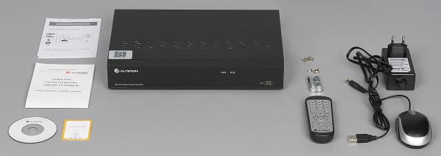 Комплект поставки видеорегистратора Alteron KRN087