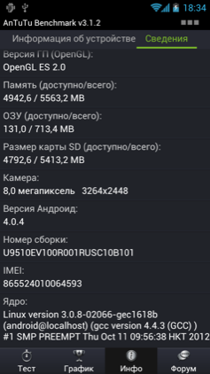 Обзор Huawei Ascend D1 Quad XL. Скриншоты. Информация о коммуникаторе