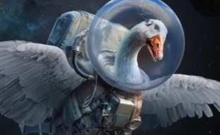 Авторы Atomic Heart отметили День космонавтики. Гуся отправили покорять космос