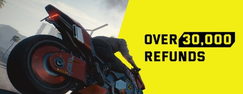 Свыше 30 тысяч возвратов. Игроки высмеяли CD Projekt  и опубликовали «правильную» статистику Cyberpunk 2077