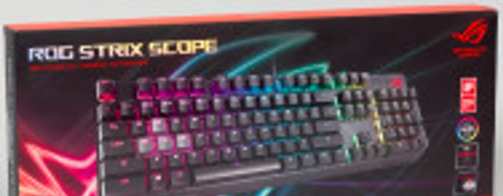 Большой CTRL! Обзор игровой клавиатуры Asus STRIX SCOPE