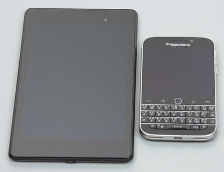 Обзор смартфона BlackBerry Classic. Тестирование дисплея