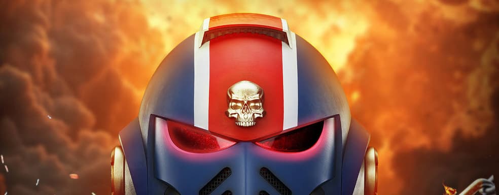 JoyToy Opens Pre-Order for Full-Size Lieutenant Titus Helmet from Warhammer 40,000: Space Marine 2