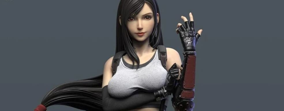 Кулаком по… сердцу – впечатляющая (во всех местах) фигурка Тифы из Final Fantasy VII Remake, которую можно раздеть догола