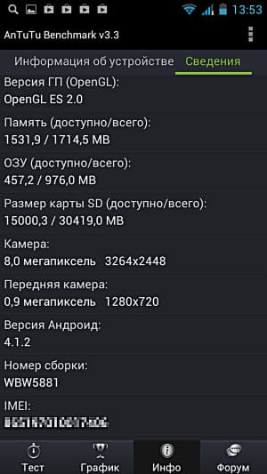 Конфигурация Fly IQ446