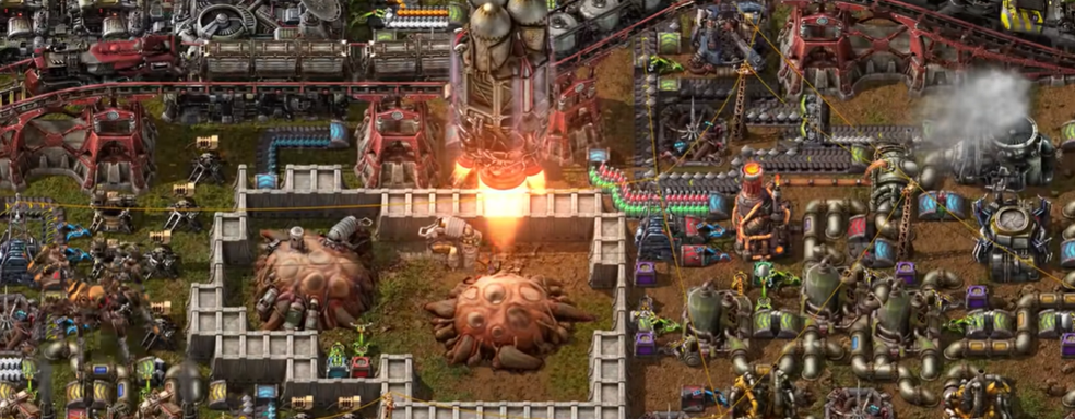 Представили релизный трейлер дополнения Factorio Space Age