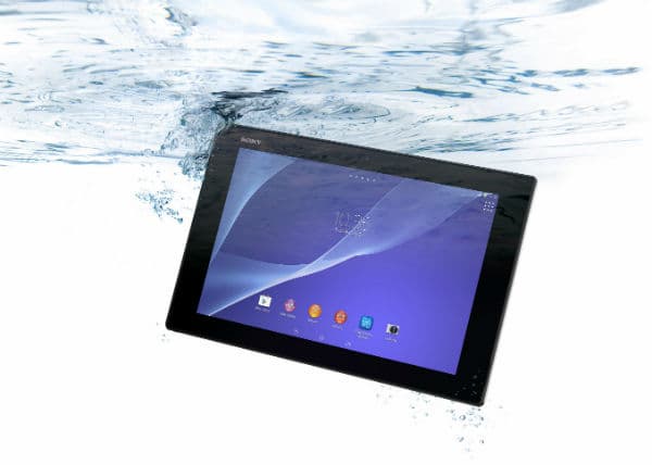 Внешний вид планшета Sony Xperia Z2 Tablet