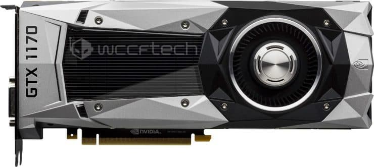 Появились параметры видеокарты GeForce GTX 1170 и данные о её производительности