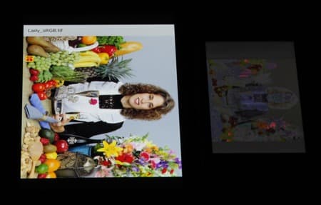 Обзор смартфона Cat S30. Тестирование дисплея