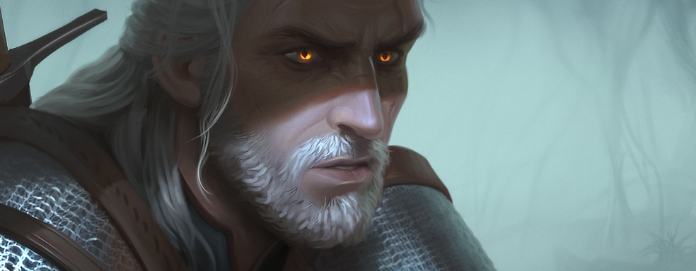 «У нас есть Ведьмак дома» Фанаты The Witcher высмеяли рекламу мобильной игры от китайцев с седовласым из Тривии