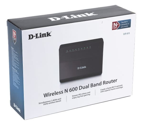 Упаковка D-Link DIR-815