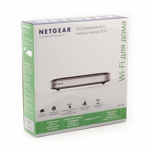 Netgear WNR1000: Коробка Netgear WNR1000: Коробка