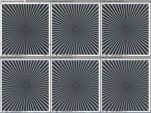 фокусное расстояние 150 мм, край кадра