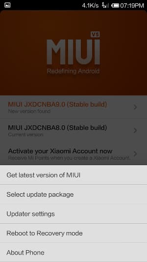Программное обеспечение Xiaomi Mi3 Программное обеспечение Xiaomi Mi3