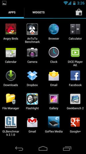 Скриншот Samsung Galaxy Nexus i9250