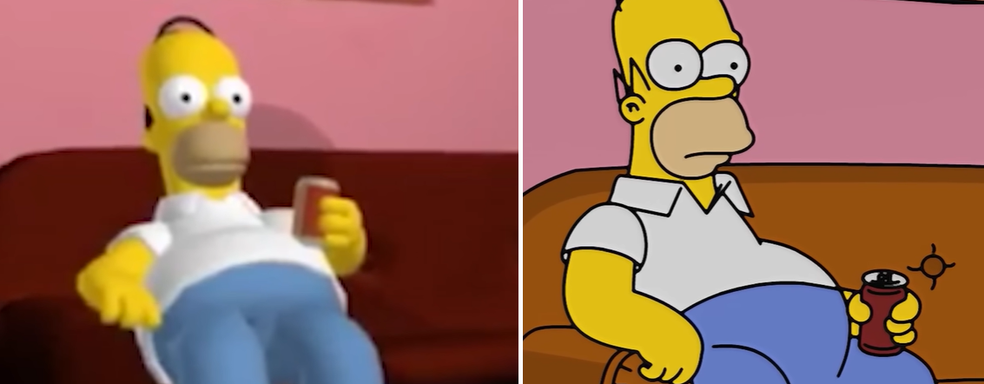 Ремастер The Simpsons Hit and Run продолжает радовать. Энтузиаст приблизил графику к мультсериалу Симпсоны