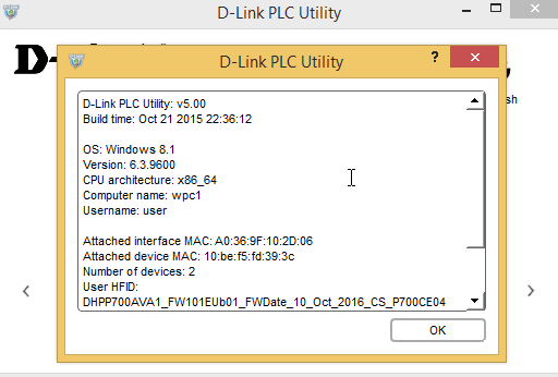 Фирменная утилита D-Link DHP-P700AV Фирменная утилита D-Link DHP-P700AV