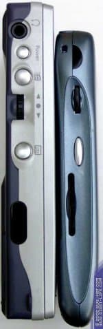 Слева Casio E-125, справа Fujitsu Siemens Pocket LOOX