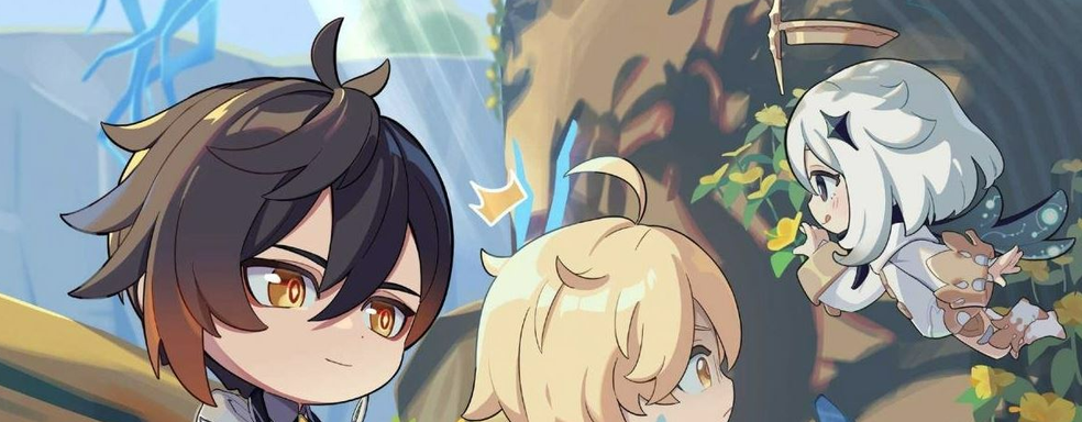 Разработчики Gesnhin Impact провели экскурсию по Сумеру и показали пустыню с египетской архитектурой и большим роботом