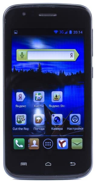 Дизайн смартфона Explay Atom