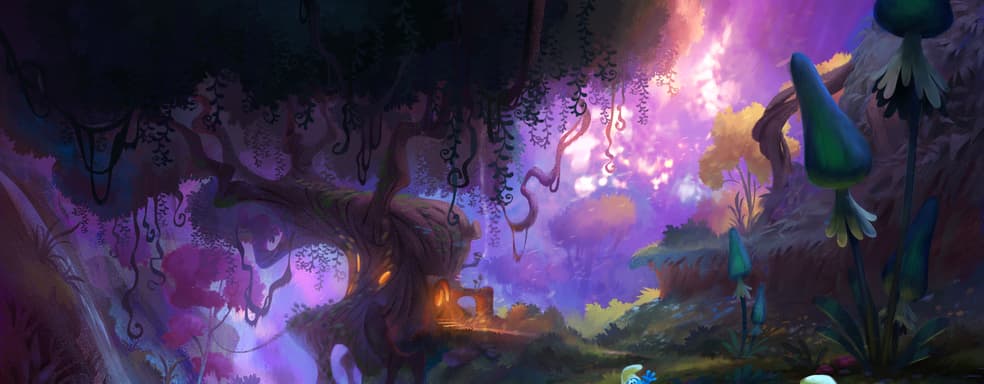 Первые детали платформера со смурфами для ПК и консолей