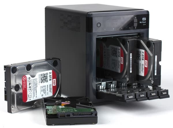 Внешний вид WD My Cloud EX4 Внешний вид WD My Cloud EX4